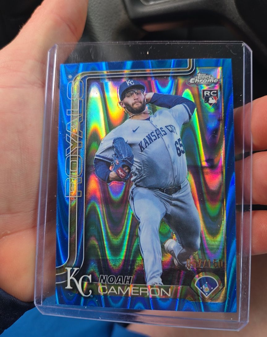 2025 Topps Chrome Update #USC69 Noah Cameron — front