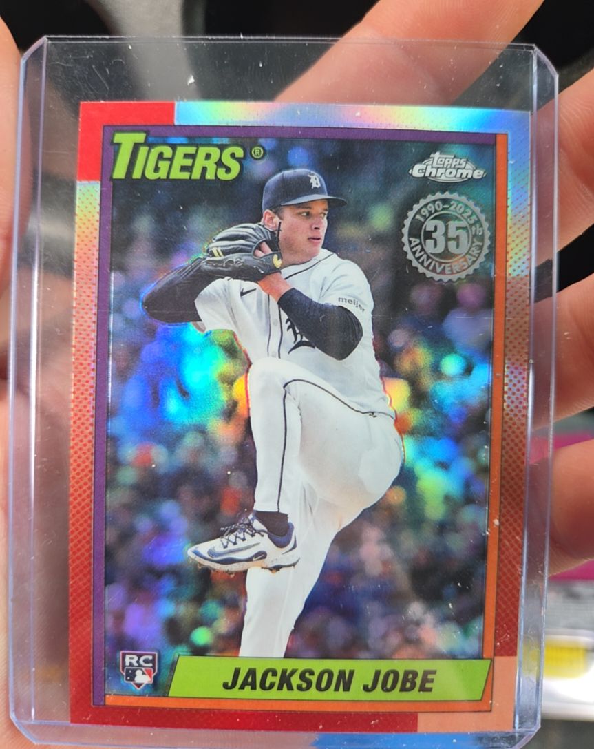2025 Topps Chrome Update #90CU-17 Jackson Jobe — front