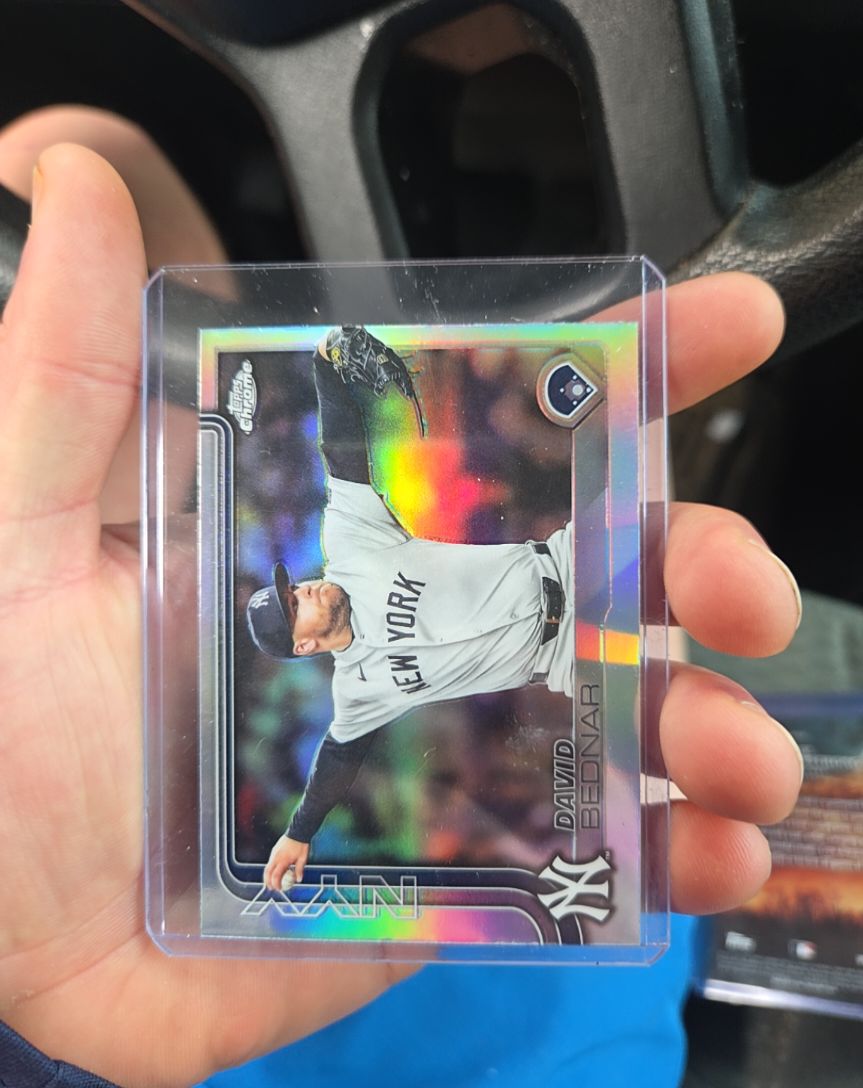 2025 Topps Chrome Update #USC182 David Bednar — front
