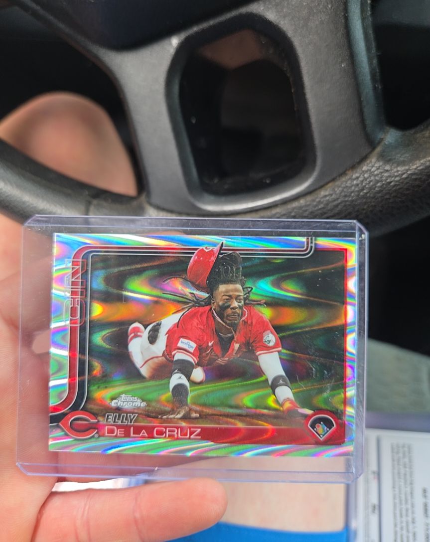 2025 Topps Chrome Update #USC189 Elly De La Cruz — front