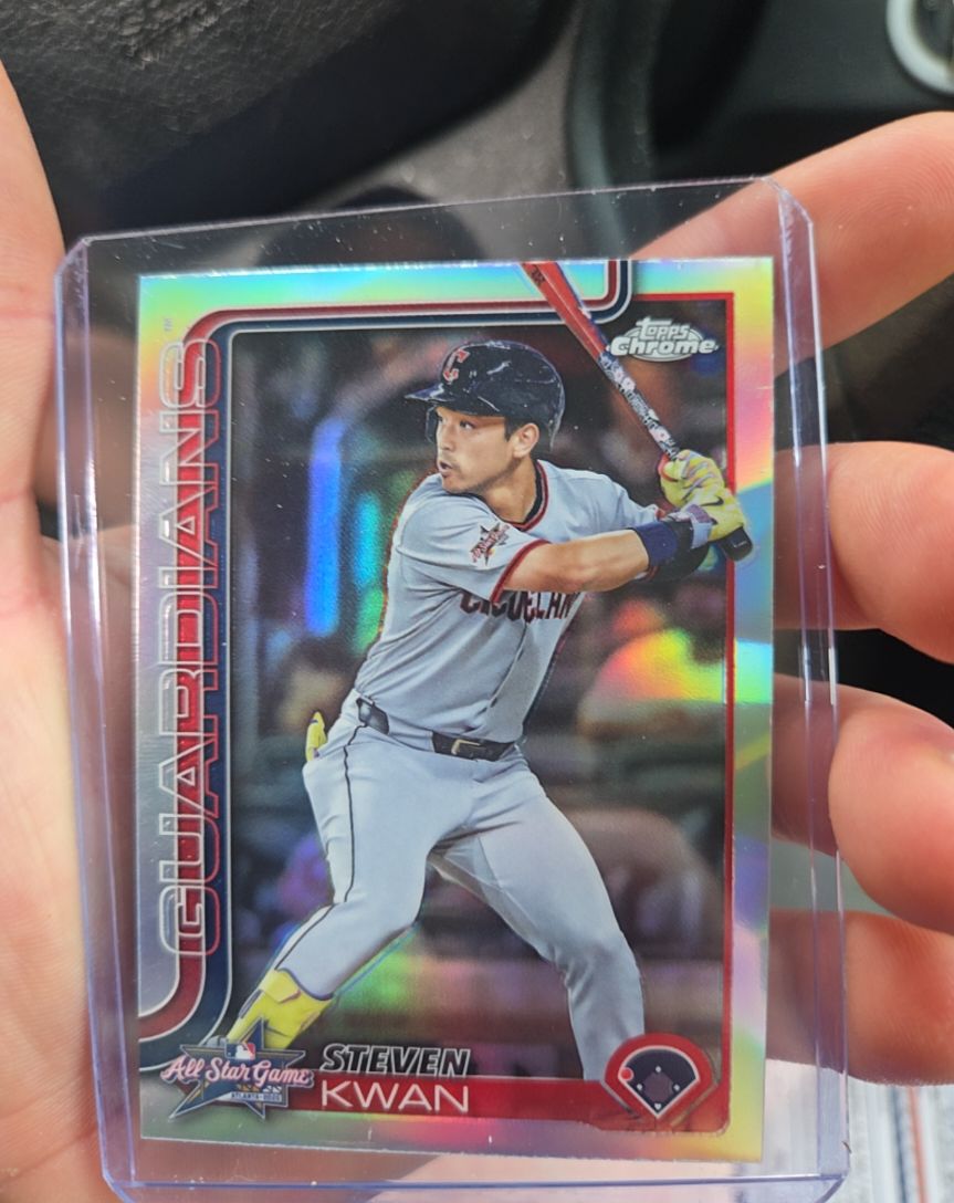 2025 Topps Chrome Update #ASGC-27 Steven Kwan — front