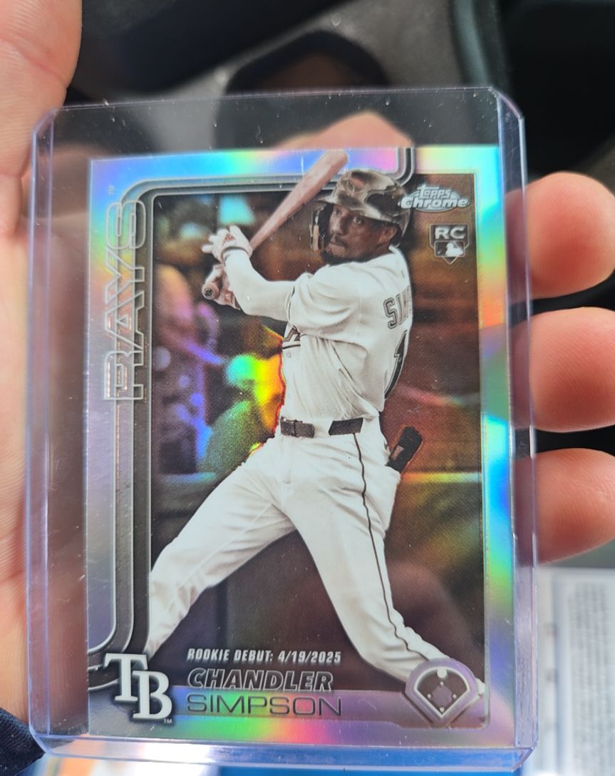 2025 Topps Chrome Update #USC17 Chandler Simpson — front