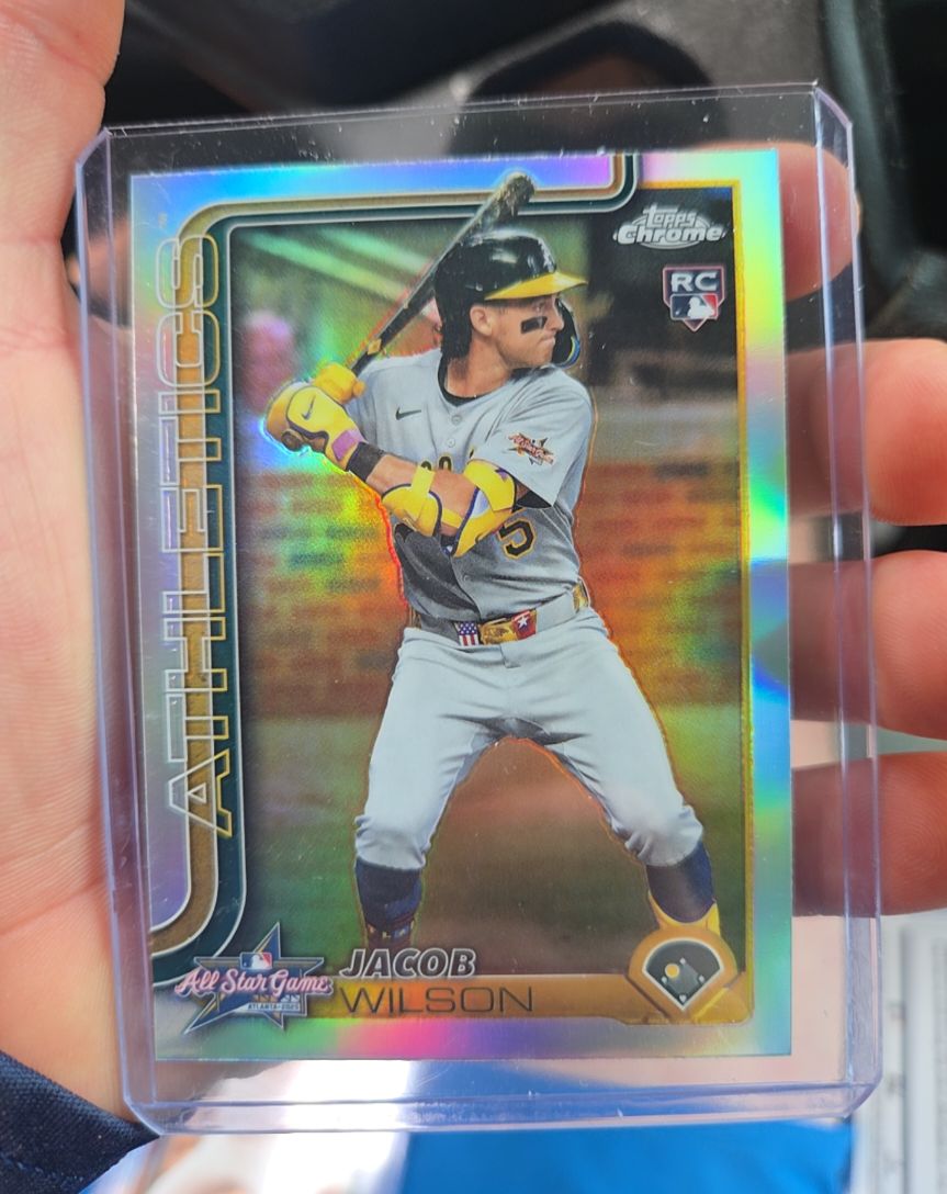 2025 Topps Chrome Update #ASGC-4 Jacob Wilson 2025 All-Star Game Rookie — front