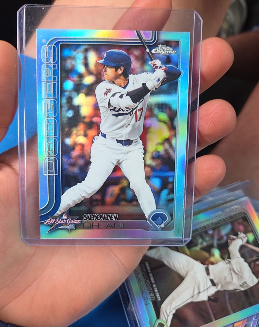 2025 Topps Chrome Update Series All-Star Game #ASGC-18 Shohei Ohtani — front