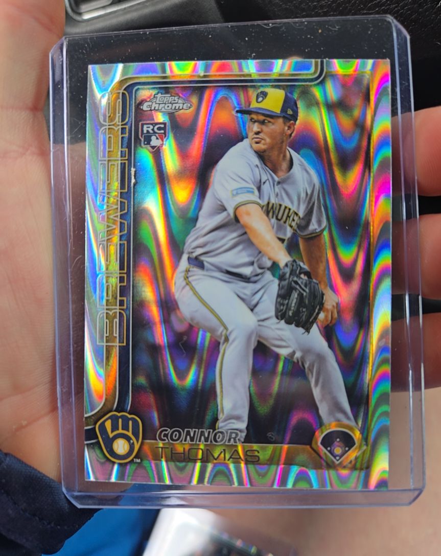 2025 Topps Chrome Update #USC192 Connor Thomas — front