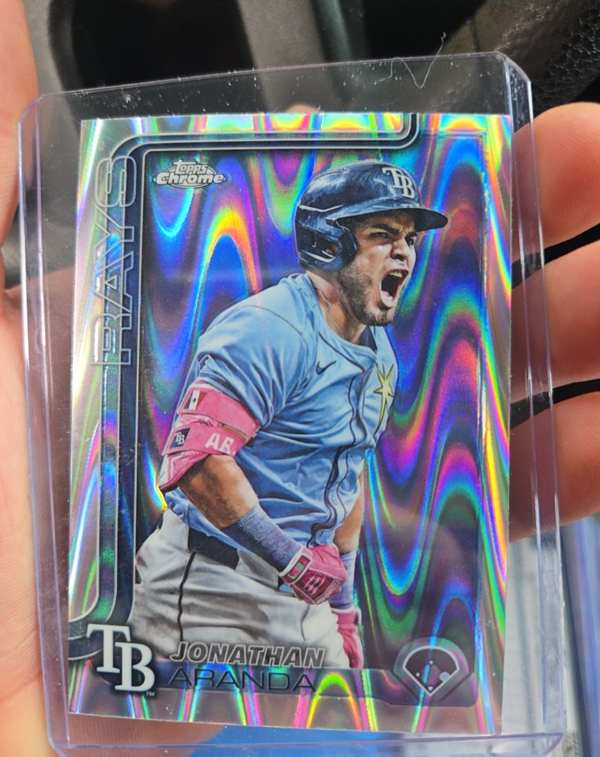 2025 Topps Chrome Update #USC68 Jonathan Aranda — front