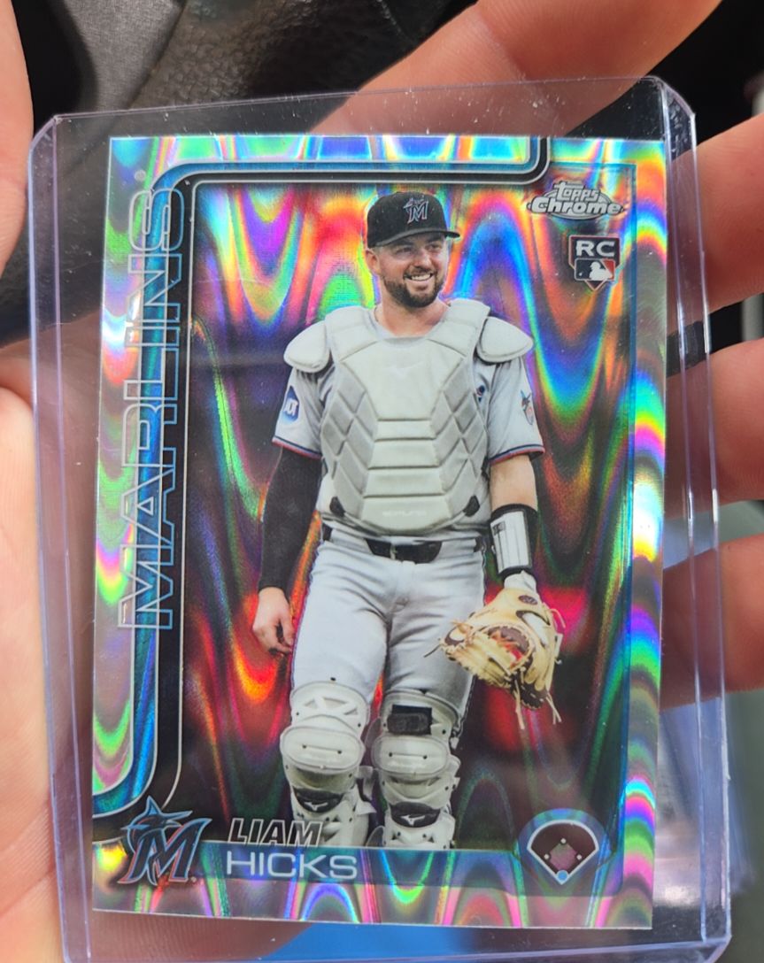 2025 Topps Chrome Update #USC86 Liam Hicks — front