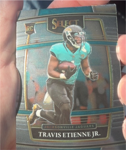 2021 Panini Select #54 Travis Etienne Jr. — front