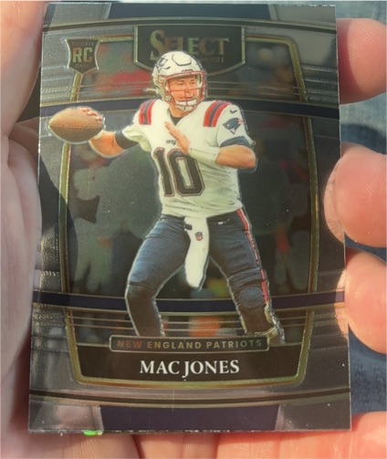 2021 Panini Select #51 Mac Jones Rookie Card — front