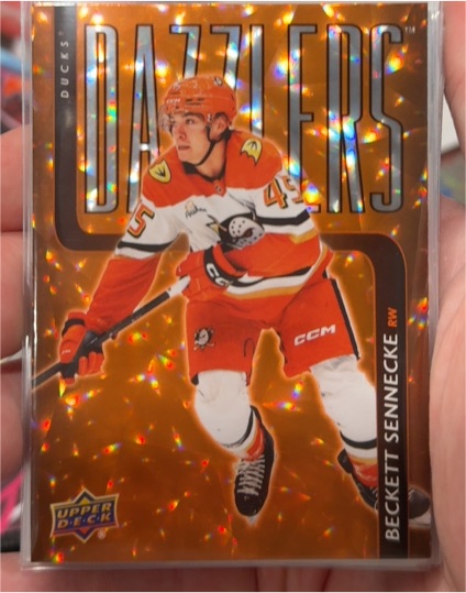 2025-26 Upper Deck Series 2 #DZ-67 Beckett Sennecke — front