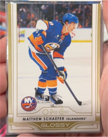 2025-26 Upper Deck Series 2 O-Pee-Chee Glossy #OG-28 Matthew Schaefer — front
