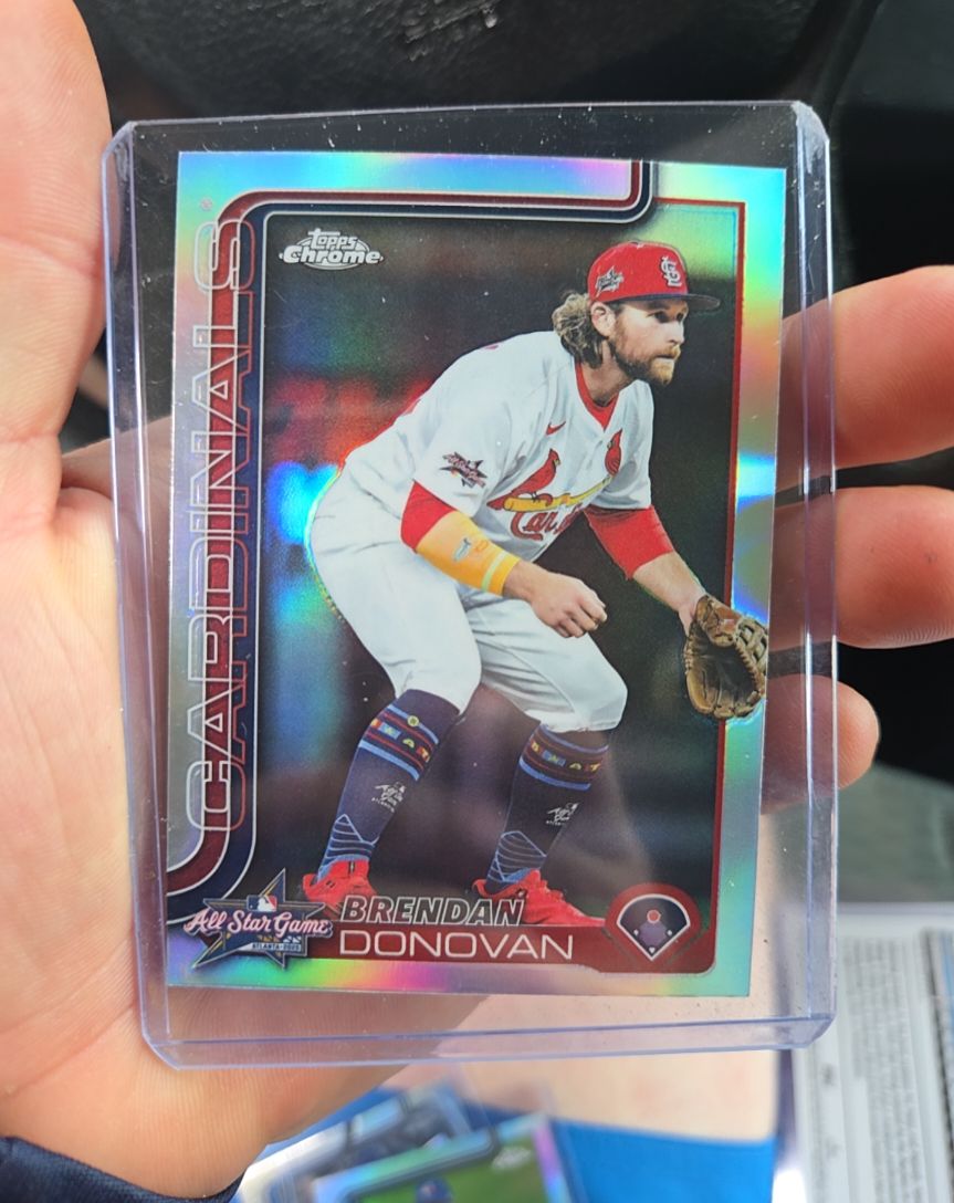 2025 Topps Chrome Update #ASGC-33 Brendan Donovan All-Star Game — front