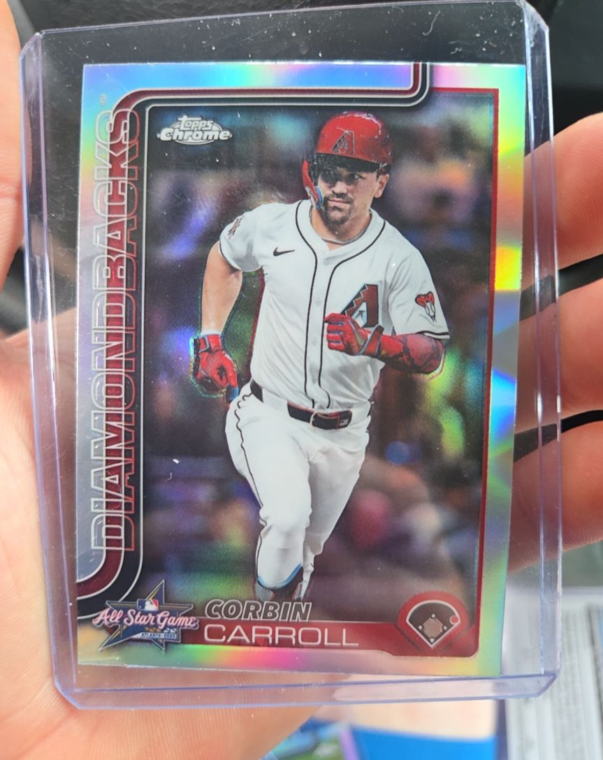 2025 Topps Chrome Update #ASGC-36 Corbin Carroll 2025 All-Star Game — front