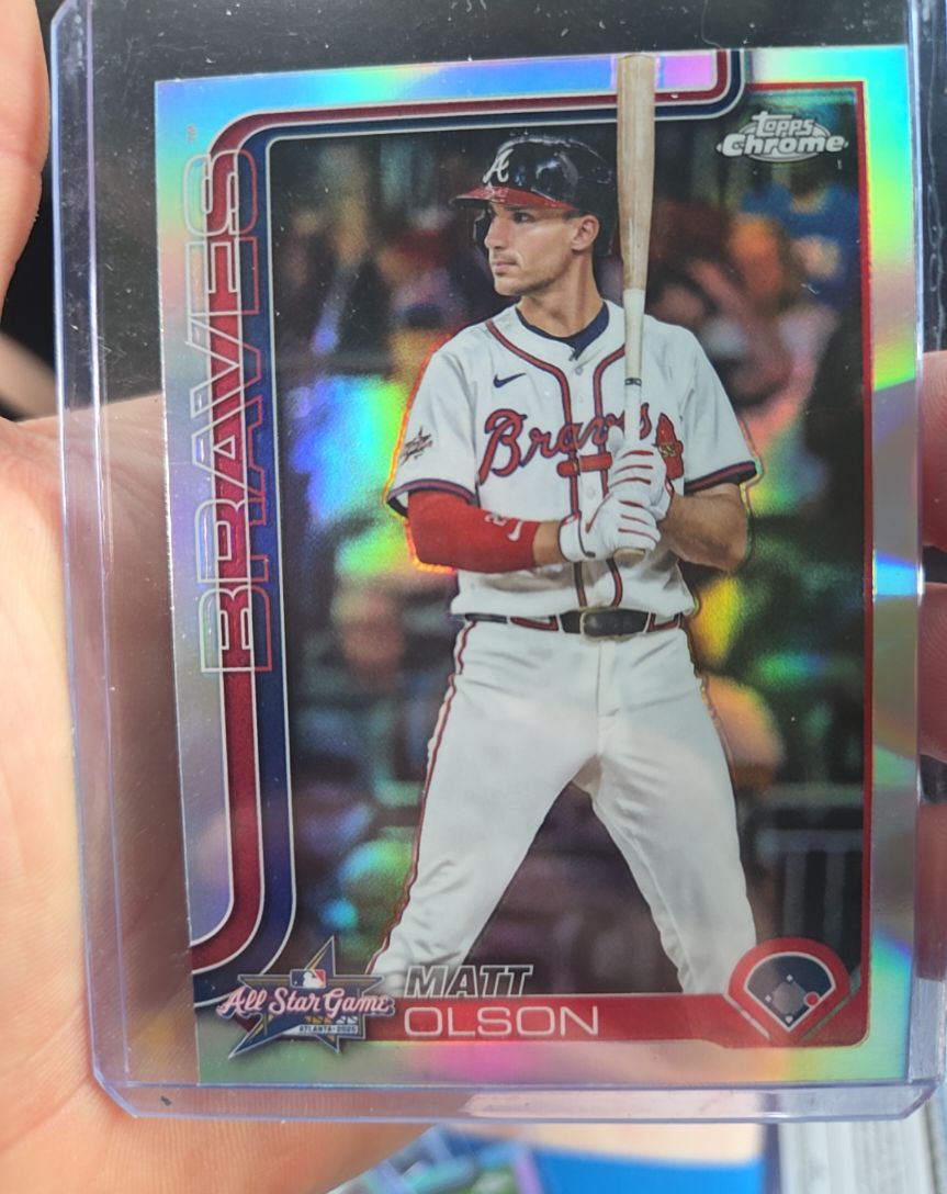 2025 Topps Chrome Update #ASGC-34 Matt Olson — front