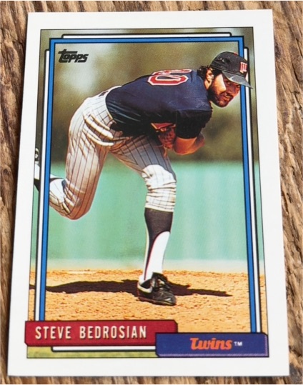 1992 Topps #267 Steve Bedrosian — front