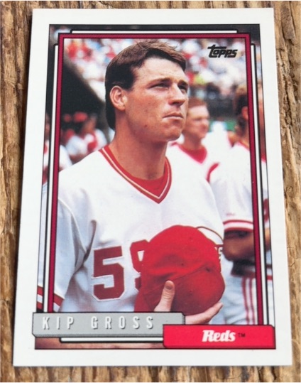 1992 Topps #372 Kip Gross — front