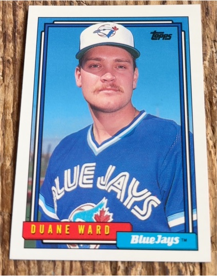 1992 Topps #365 Duane Ward — front