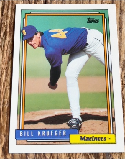 1992 Topps #368 Bill Krueger Seattle Mariners — front