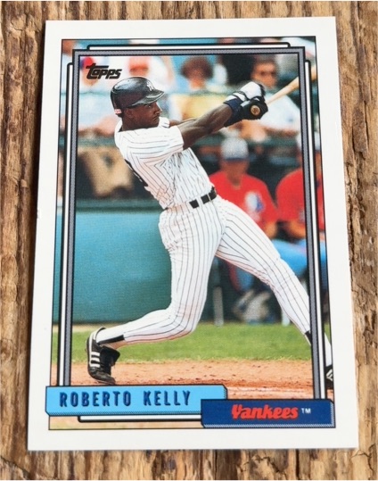 1992 Topps #266 Roberto Kelly — front