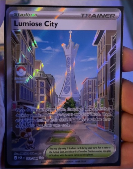 2024 Pokémon Perfect Order #111 Lumiose City — front