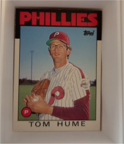 1986 Topps Traded #47T Tom Hume — front