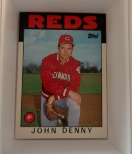 1986 Topps Traded #32T John Denny — front