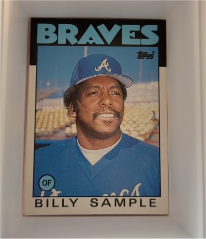 1986 Topps Traded #98T Billy Sample — front