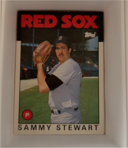 1986 Topps Traded #103T Sammy Stewart — front