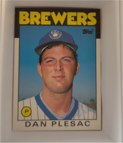 1986 Topps Traded #87T Dan Plesac — front