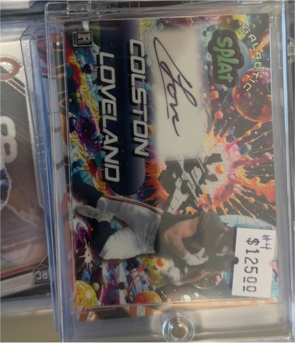 2025 Wild Card Galactic Splat #4 Colston Loveland — front