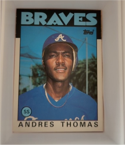 1986 Topps Traded #111T Andres Thomas — front