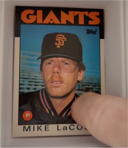 1986 Topps Traded #57T Mike LaCoss — front
