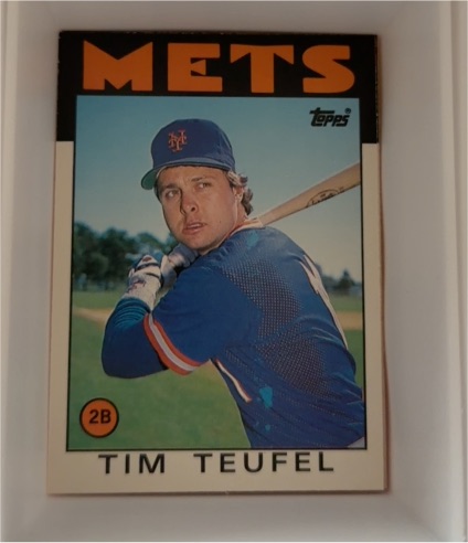 1986 Topps Traded #109T Tim Teufel — front