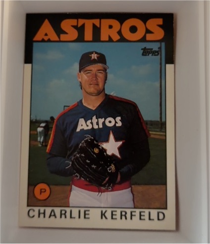 1986 Topps Traded #52T Charlie Kerfeld — front