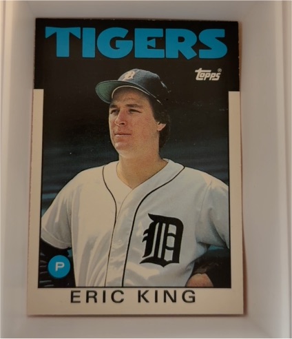 1986 Topps Traded #53T Eric King — front