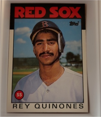 1986 Topps Traded #89T Rey Quinones — front