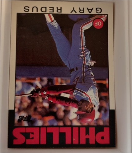 1986 Topps Traded #90T Gary Redus — front