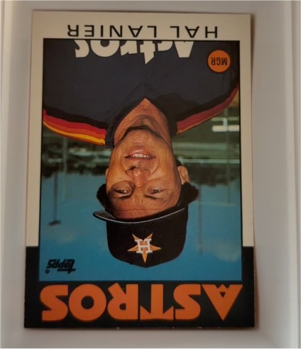1986 Topps Traded #60T Hal Lanier — front