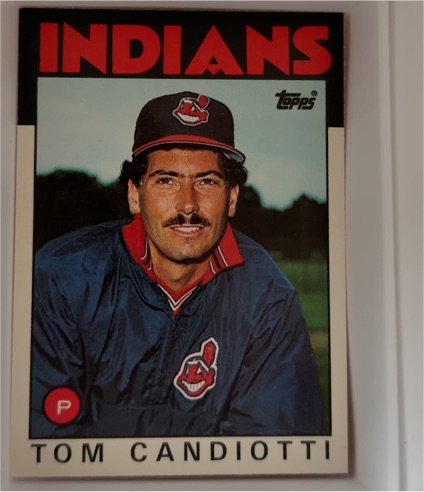 1986 Topps Traded #18T Tom Candiotti — front