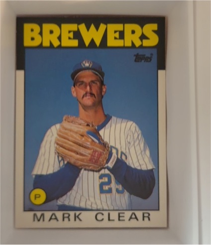 1986 Topps Traded #25T Mark Clear — front