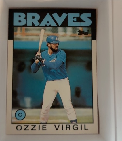1986 Topps Traded #119T Ozzie Virgil — front