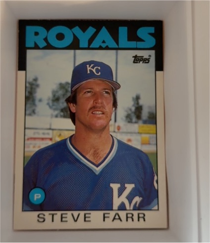 1986 Topps Traded #35T Steve Farr — front
