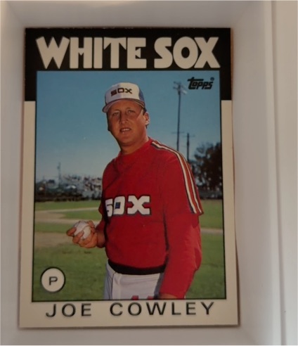 1986 Topps Traded #29T Joe Cowley — front