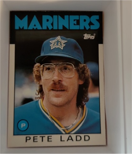 1986 Topps Traded #58T Pete Ladd — front