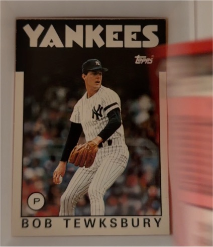 1986 Topps Traded #110T Bob Tewksbury — front