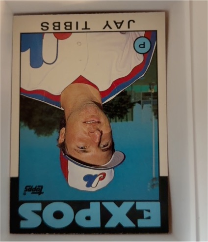 1986 Topps Traded #114T Jay Tibbs — front