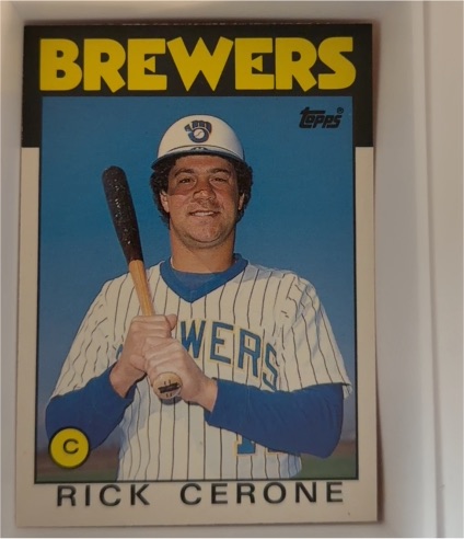 1986 Topps Traded #22T Rick Cerone — front