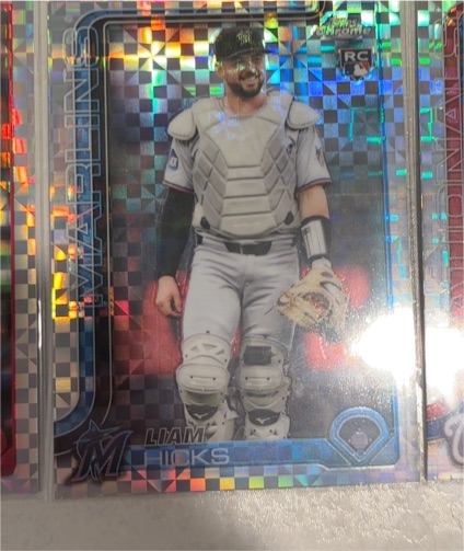 2025 Topps Chrome Update #USC86 Liam Hicks — front