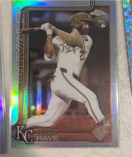 2025 Topps Chrome Update #USC136 John Rave — front