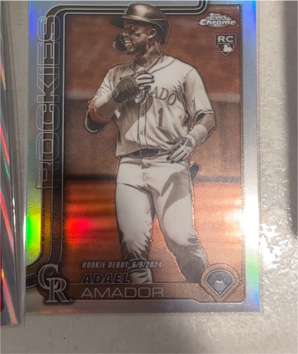 2025 Topps Chrome #255 Adael Amador — front